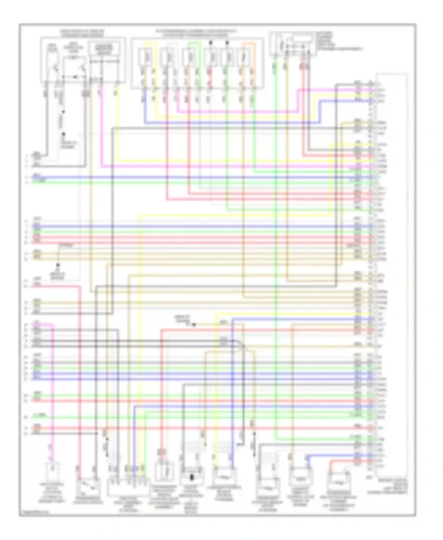 RAV4 Toyota III (2005-2010): Wiring diagram engine performance 2.4l (4 of 4)