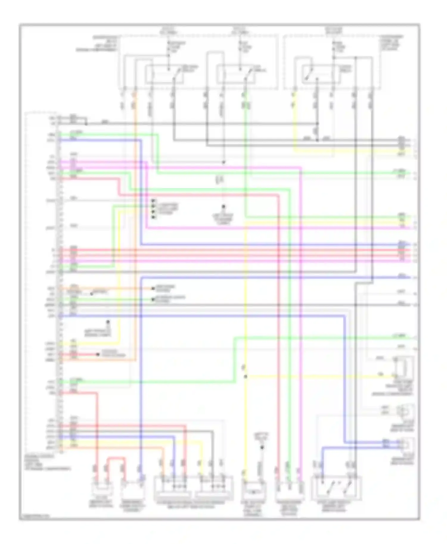 RAV4 Toyota III (2005-2010): Wiring diagram engine performance 3.5l (1 of 5)