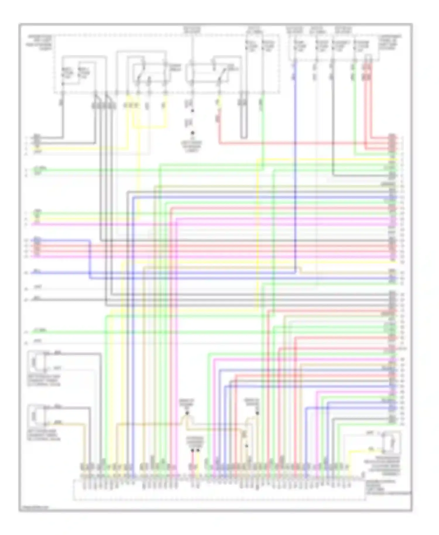 RAV4 Toyota III (2005-2010): Wiring diagram engine performance 3.5l (2 of 5)
