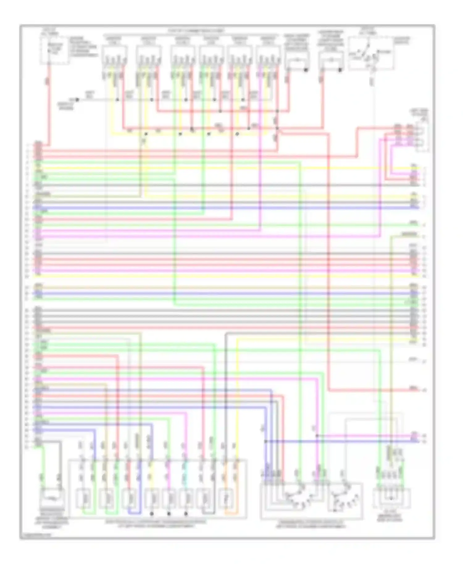 RAV4 Toyota III (2005-2010): Wiring diagram engine performance 3.5l (3 of 5)