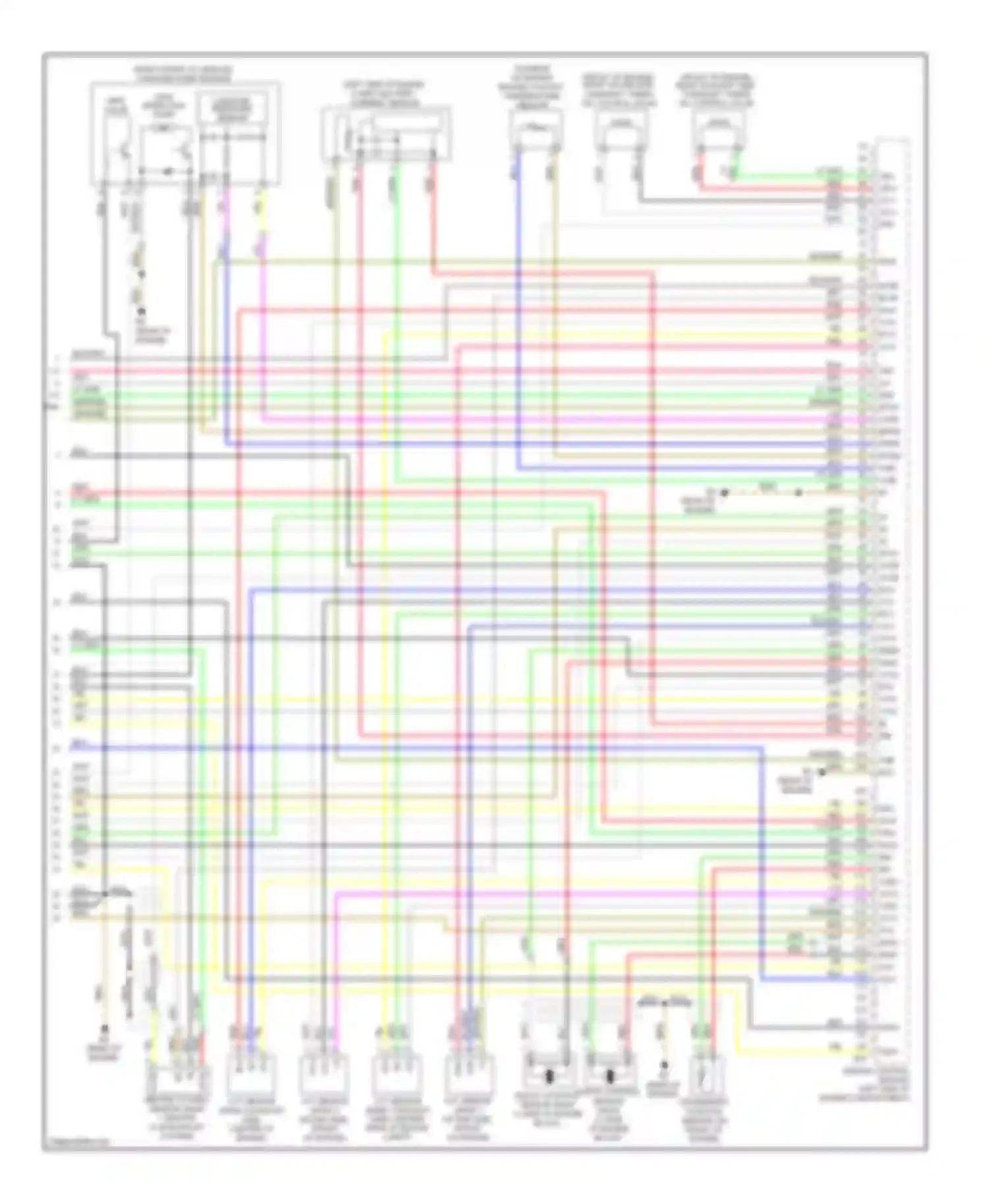 RAV4 Toyota III (2005-2010): Wiring diagram engine performance 3.5l (5 of 5)
