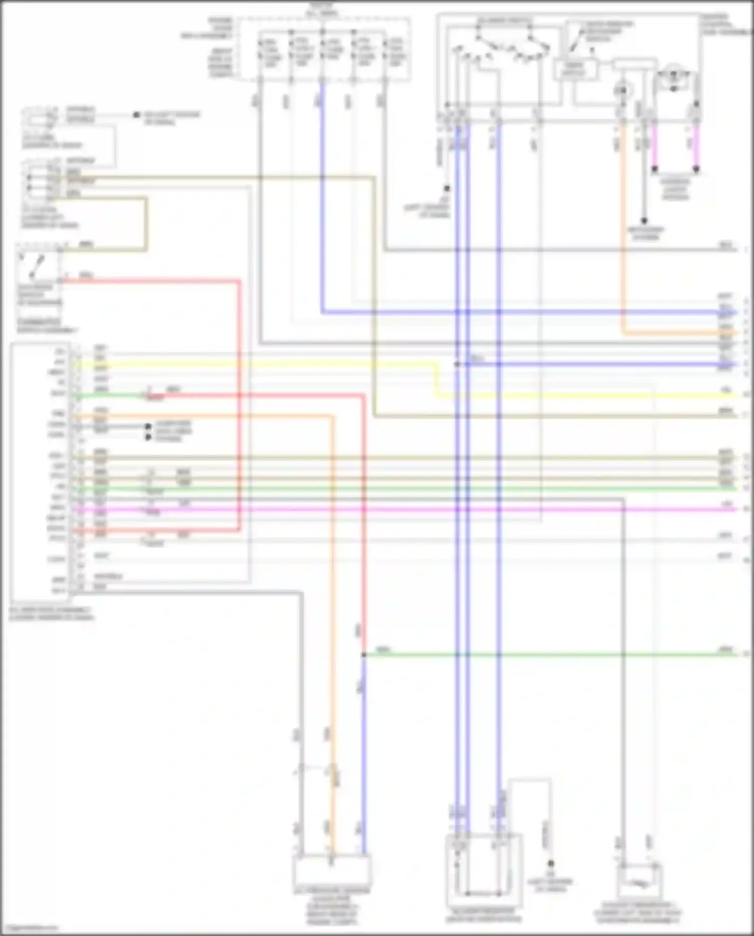 RAV4 Toyota IV facelift (2015-2019): Manual a/c circuit (1 of 4)