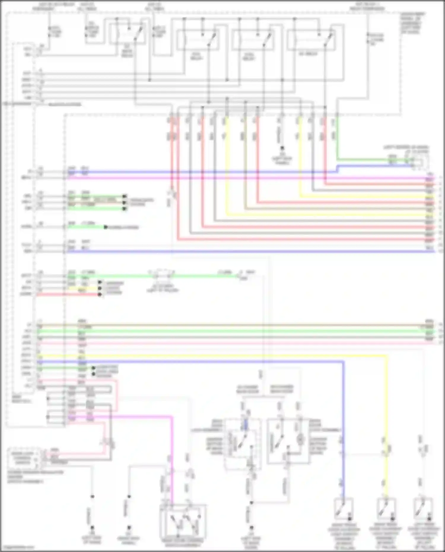 RAV4 Toyota IV facelift (2015-2019): Forced entry circuit, hybrid (1 of 5)