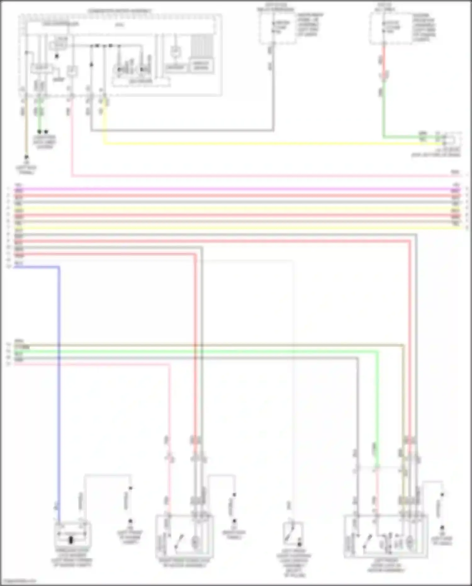 RAV4 Toyota IV facelift (2015-2019): Forced entry circuit, hybrid (2 of 5)