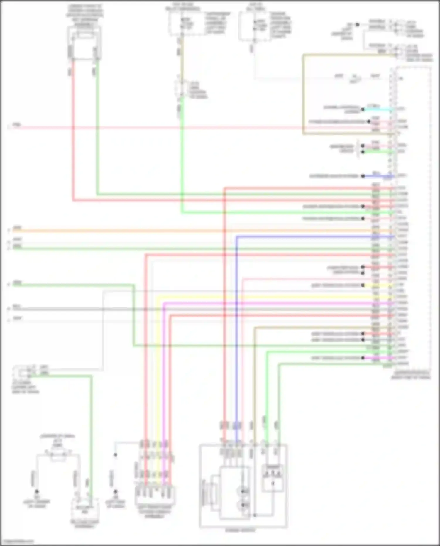 RAV4 Toyota IV facelift (2015-2019): Forced entry circuit, hybrid (5 of 5)