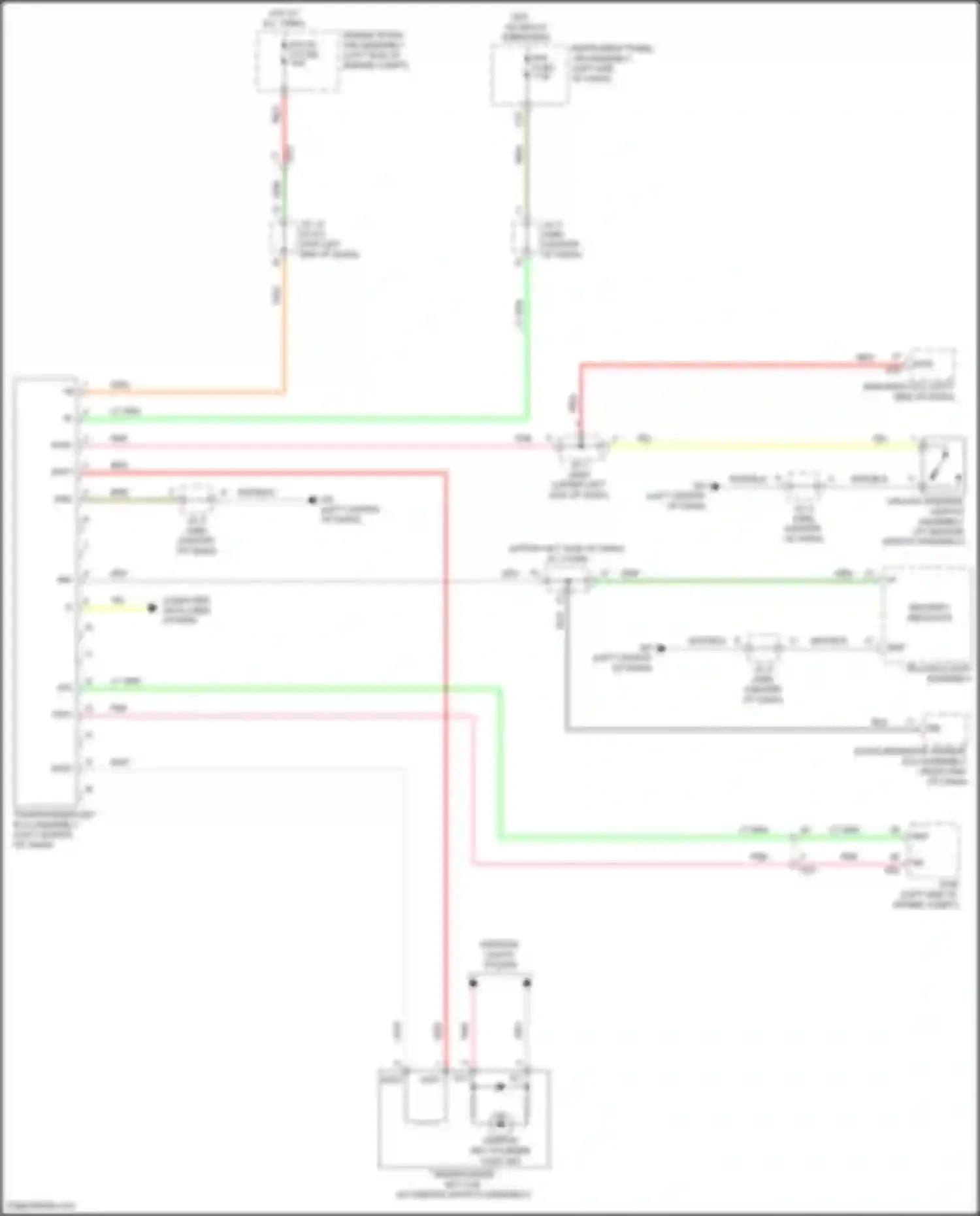 RAV4 Toyota IV facelift (2015-2019): Immobilizer circuit, w/o smart key system