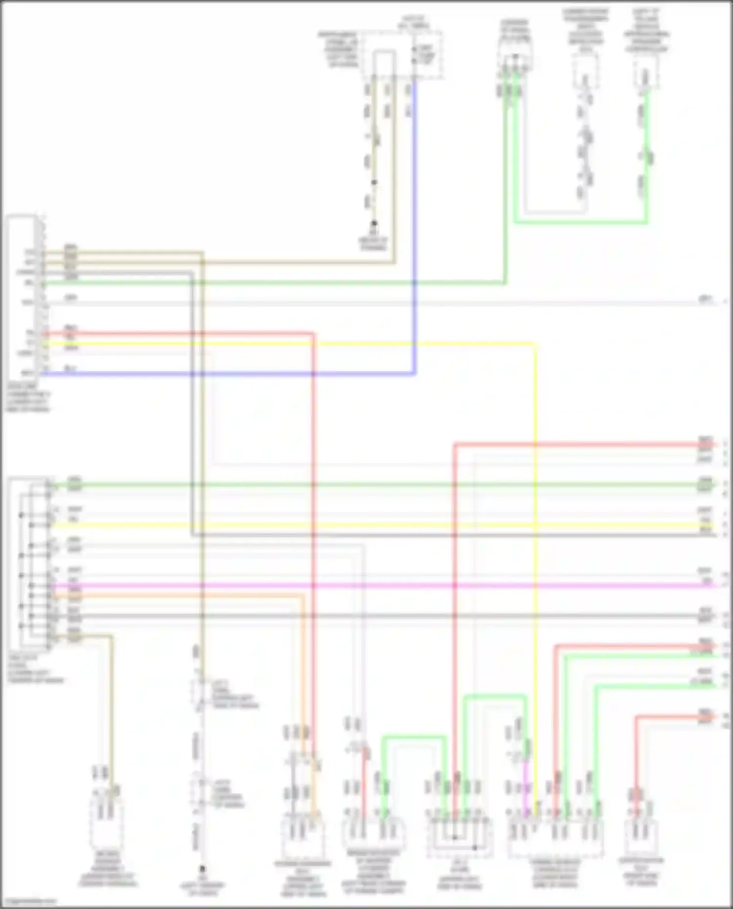 RAV4 Toyota IV facelift (2015-2019): Computer data lines circuit, hybrid (1 of 3)