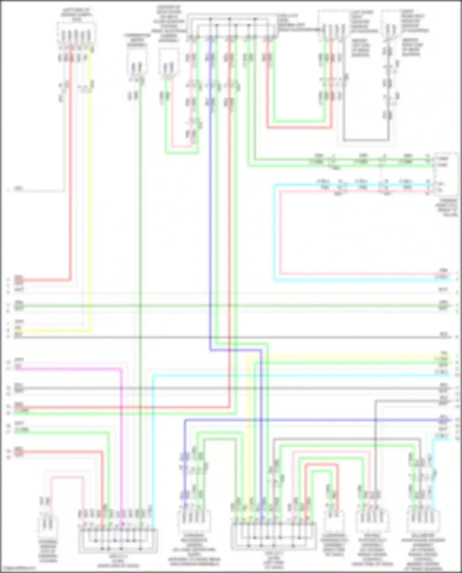 RAV4 Toyota IV facelift (2015-2019): Computer data lines circuit, hybrid (2 of 3)