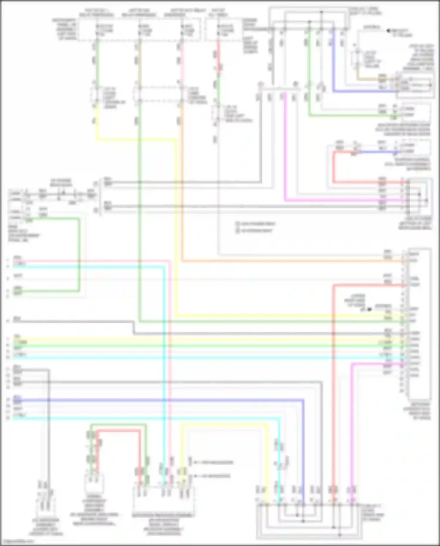 RAV4 Toyota IV facelift (2015-2019): Computer data lines circuit, hybrid (3 of 3)