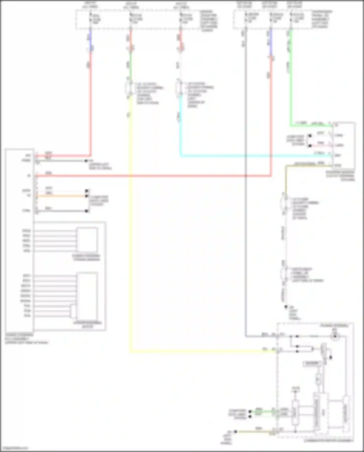 RAV4 Toyota IV facelift (2015-2019): Electronic power steering circuit