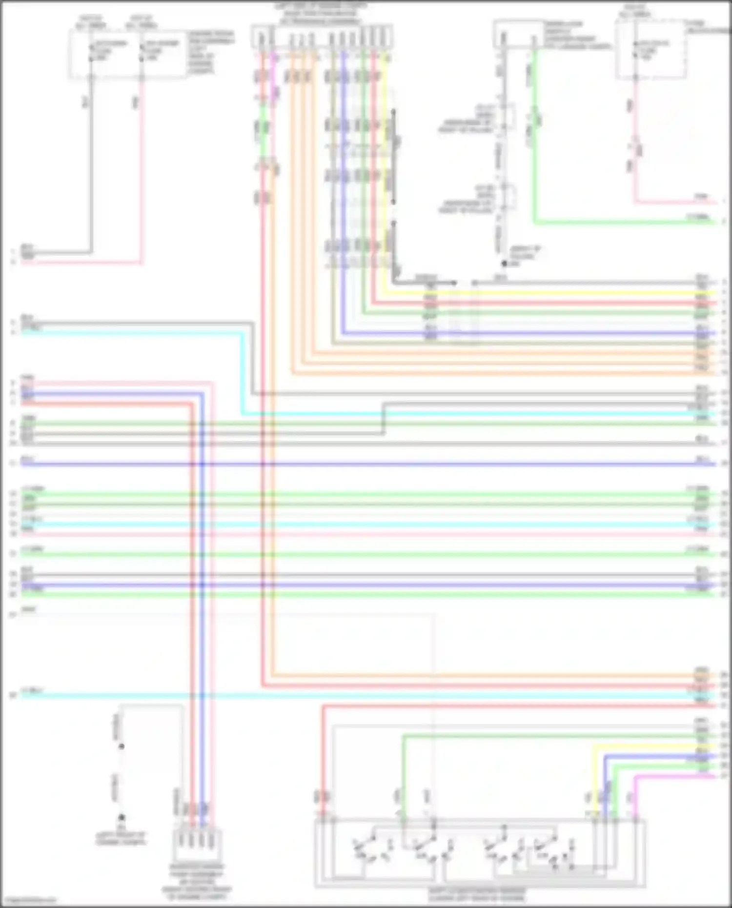 RAV4 Toyota IV facelift (2015-2019): Wiring diagram engine performance 2.5l hybrid, hybrid system circuit (2 of 6)