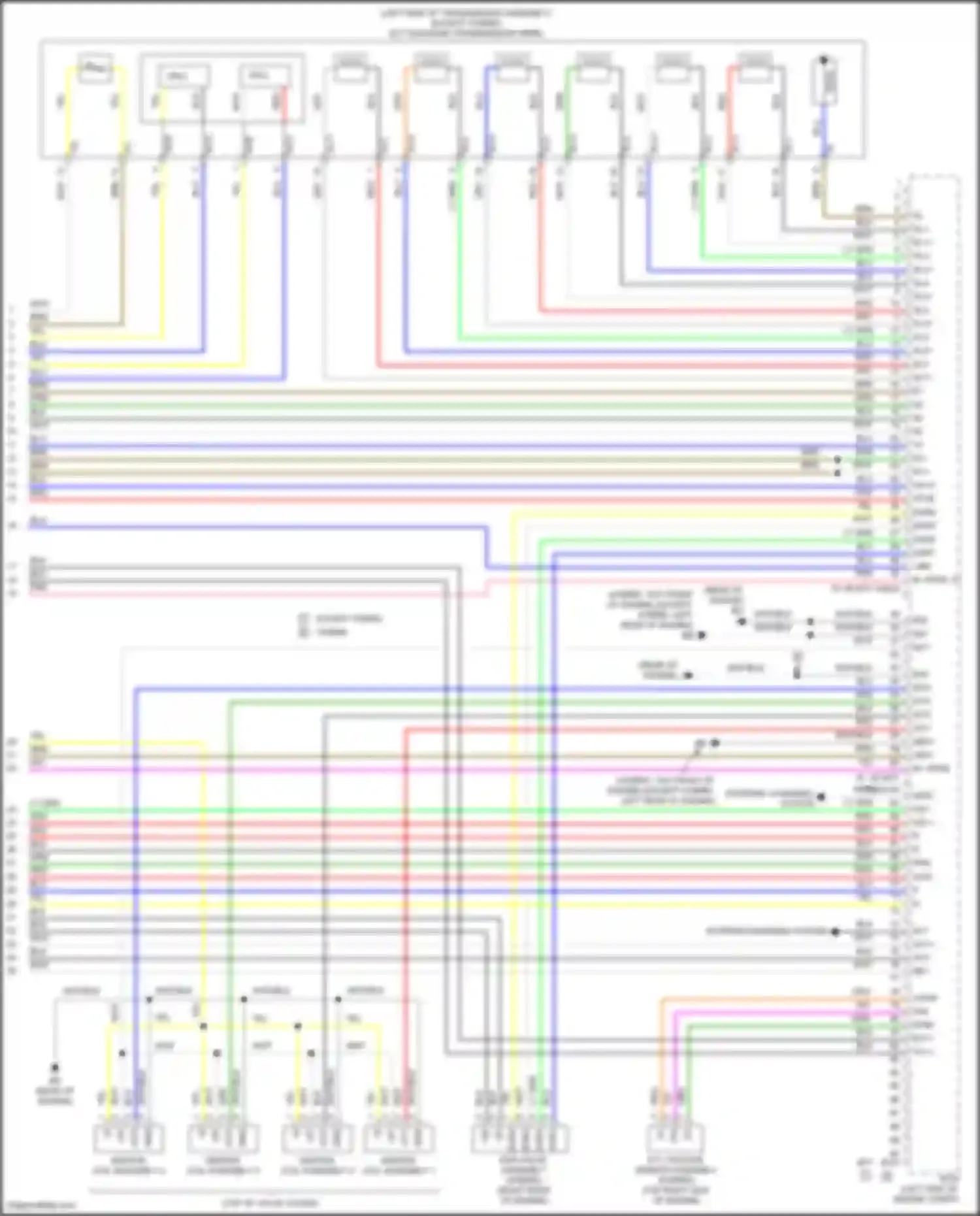 RAV4 Toyota IV facelift (2015-2019): Wiring diagram engine performance 2.5l, engine controls circuit (6 of 6)