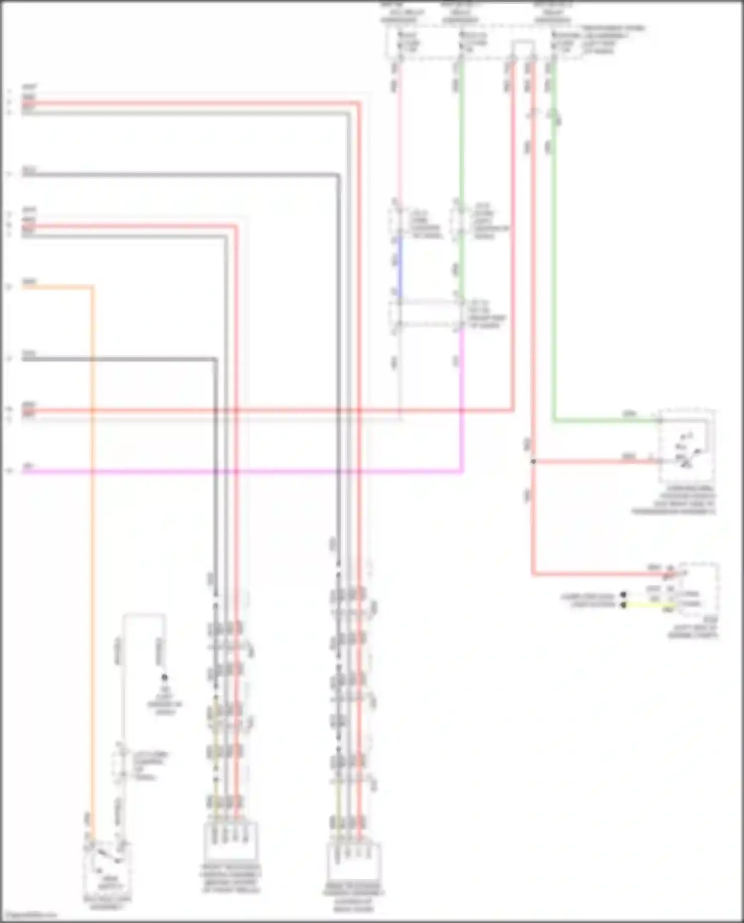 RAV4 Toyota IV facelift (2015-2019): Parking assistant circuit, w/ panoramic & tmmc made (2 of 2)