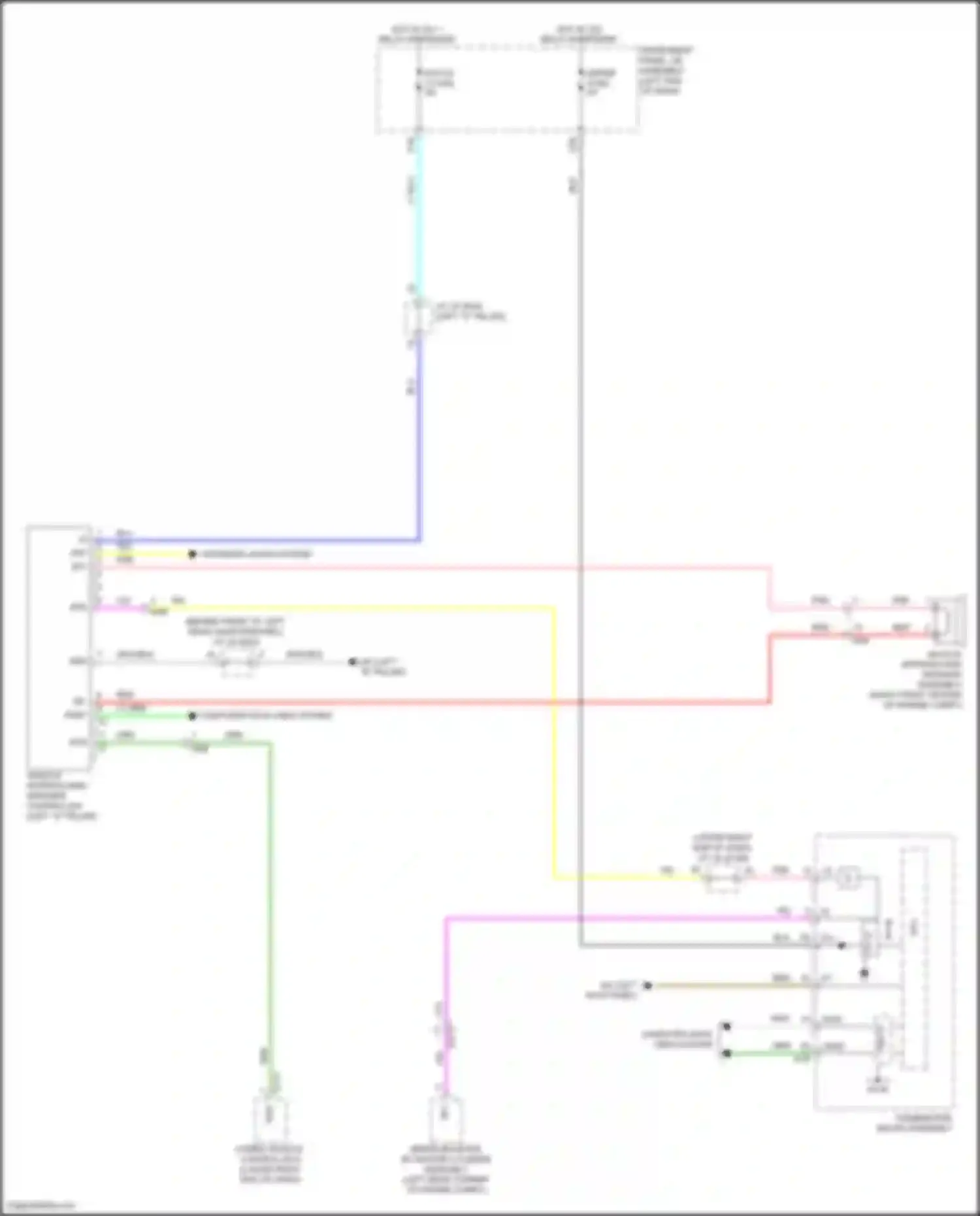 RAV4 Toyota IV facelift (2015-2019): Vehicle proximity notification circuit