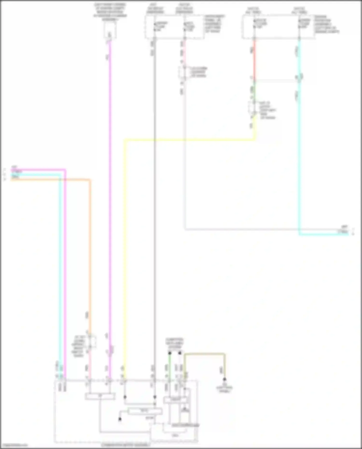 RAV4 Toyota IV facelift (2015-2019): Radio circuit, hybrid w/ built-in amplifier (3 of 4)