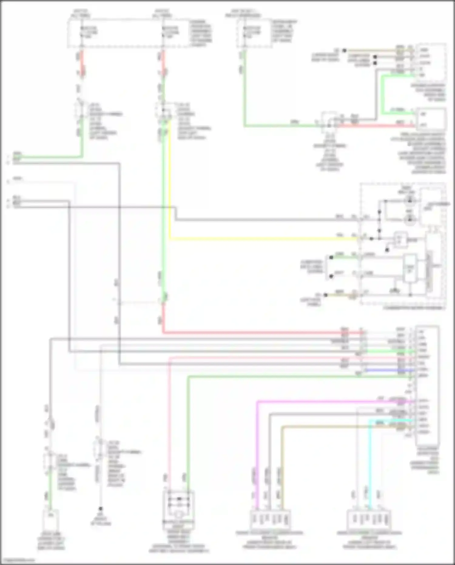 RAV4 Toyota IV facelift (2015-2019): Supplemental restraints circuit (3 of 3)