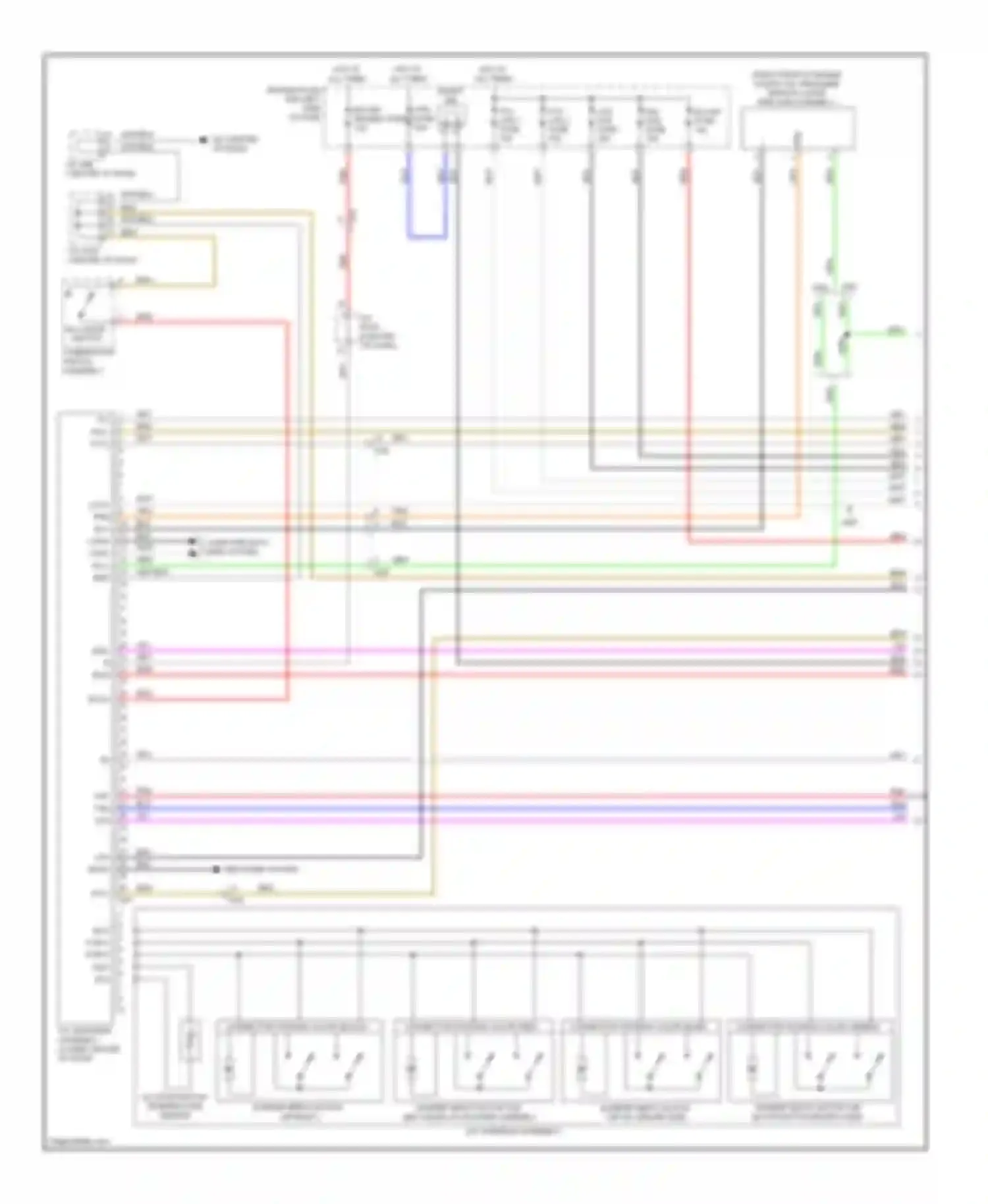 RAV4 Toyota IV (2012-2015): 2.5l, automatic a/c circuit (1 of 3)