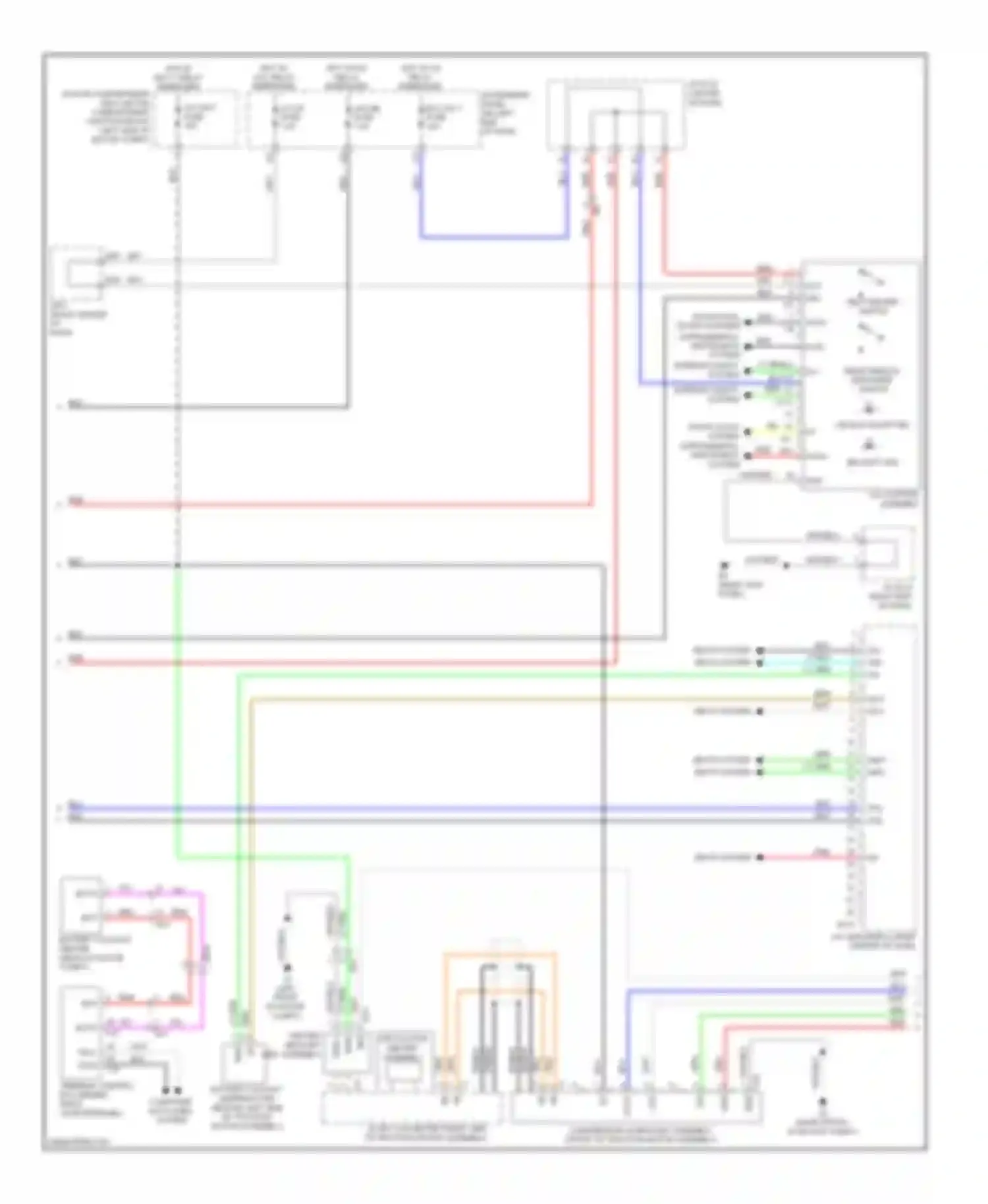 RAV4 Toyota IV (2012-2015): Ev, automatic a/c circuit (4 of 5)