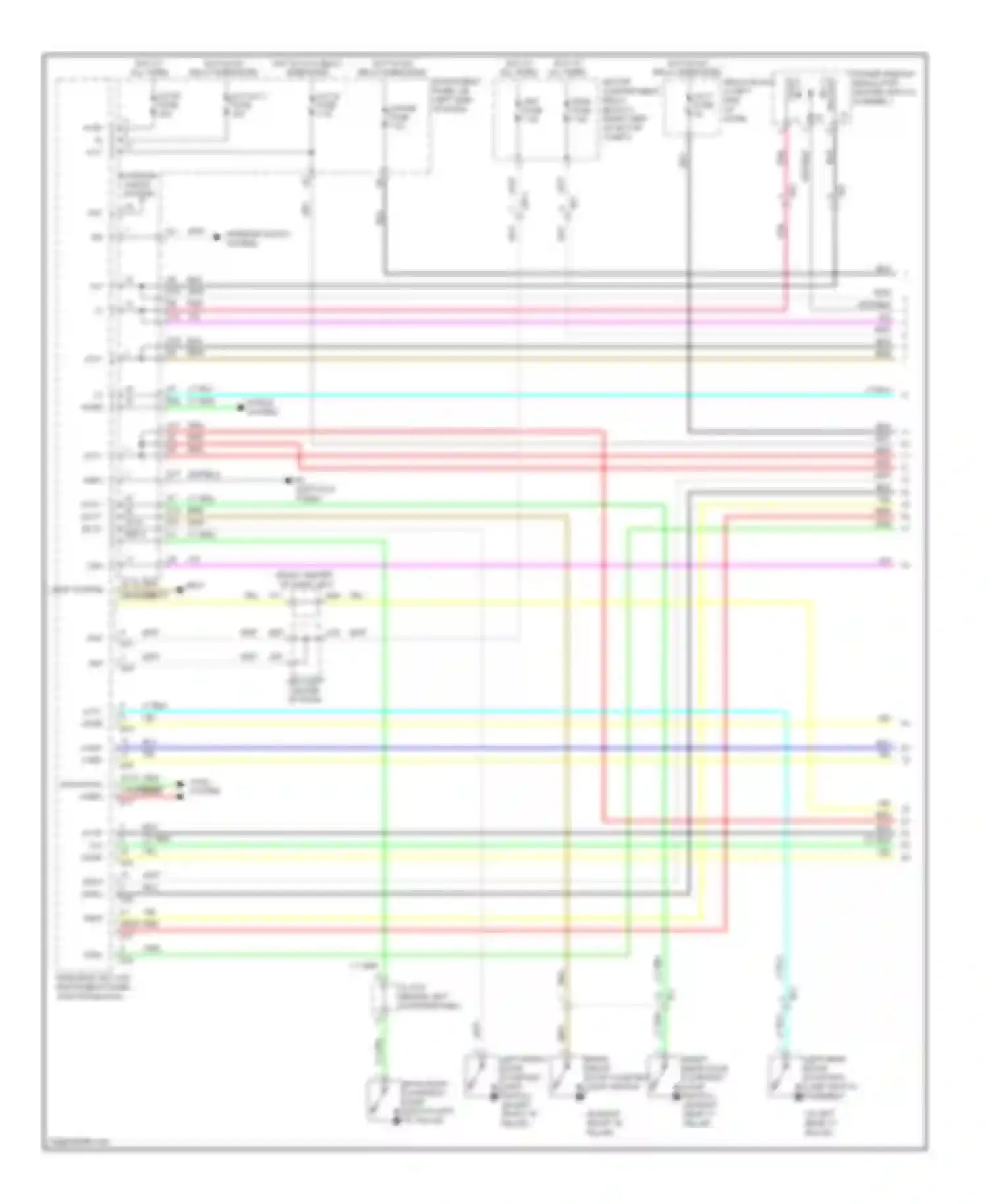 RAV4 Toyota IV (2012-2015): Forced entry circuit, ev (1 of 4)