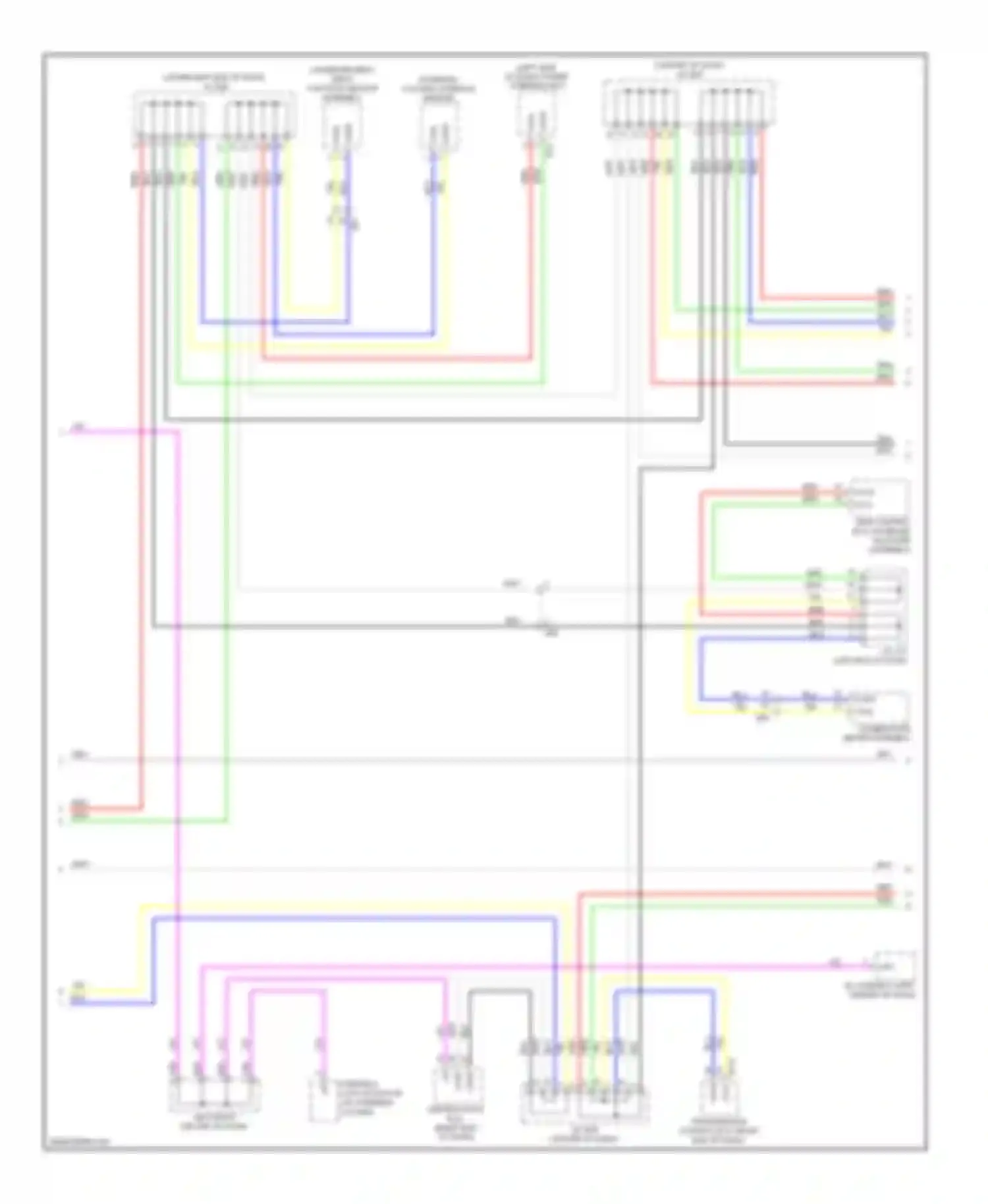 RAV4 Toyota IV (2012-2015): Body control modules circuit, ev (2 of 3)