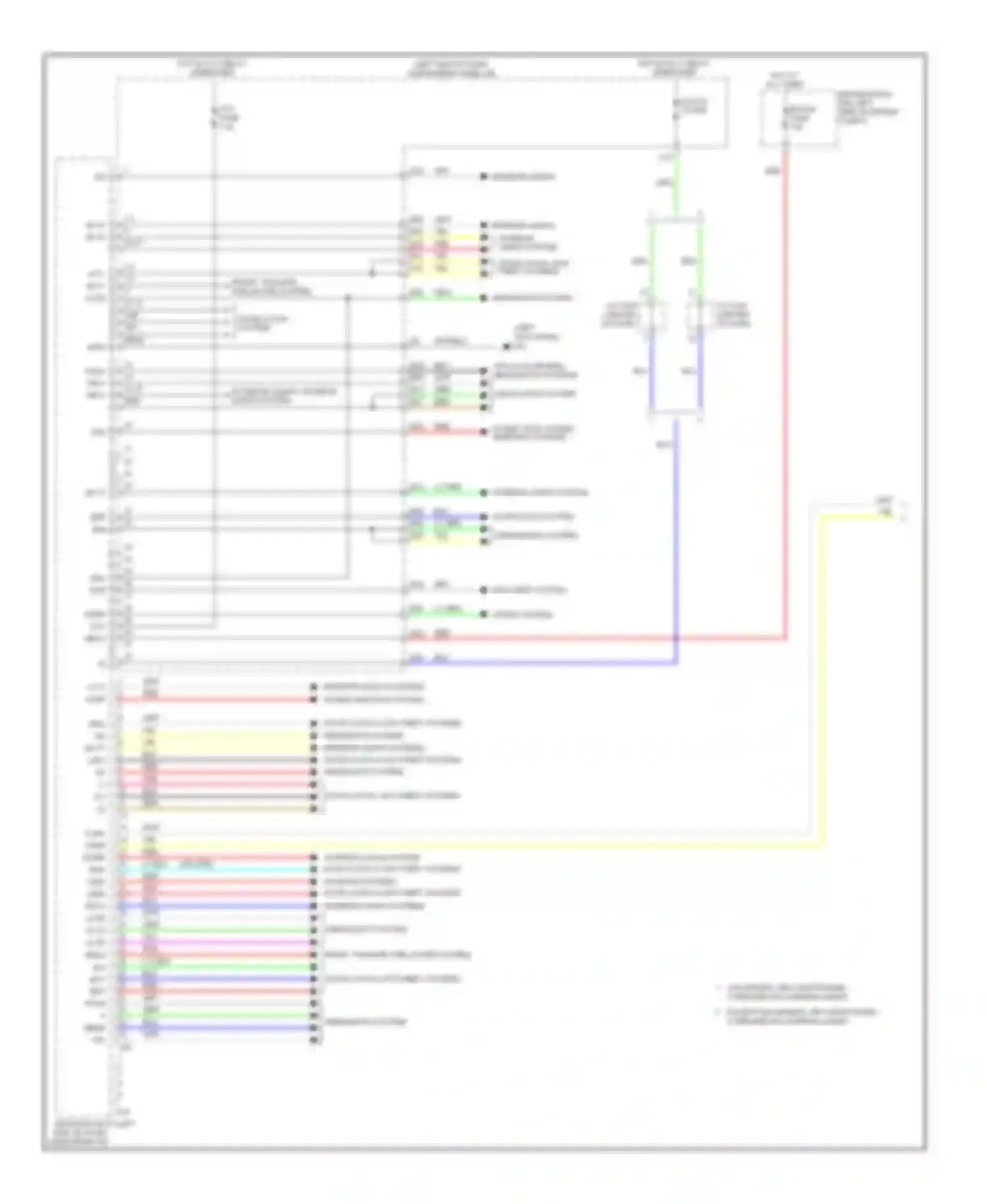 RAV4 Toyota IV (2012-2015): Body control modules circuit, except ev (1 of 3)