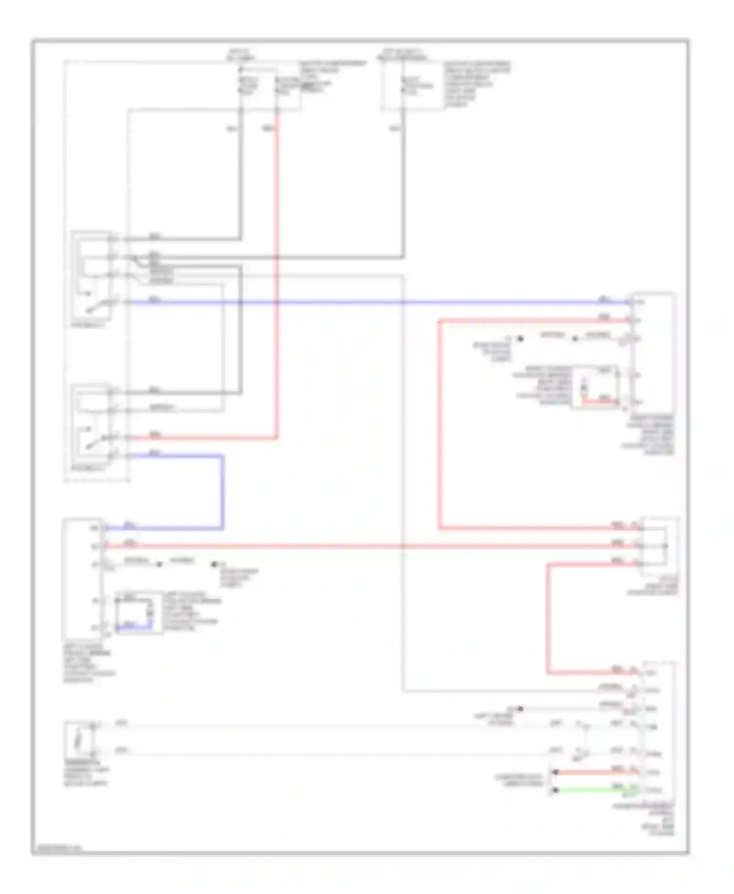 RAV4 Toyota IV (2012-2015): Cooling fan circuit, ev