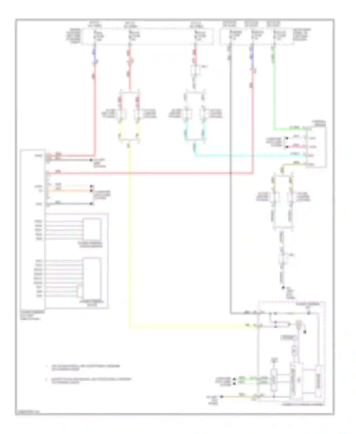 RAV4 Toyota IV (2012-2015): Electronic power steering circuit, except ev