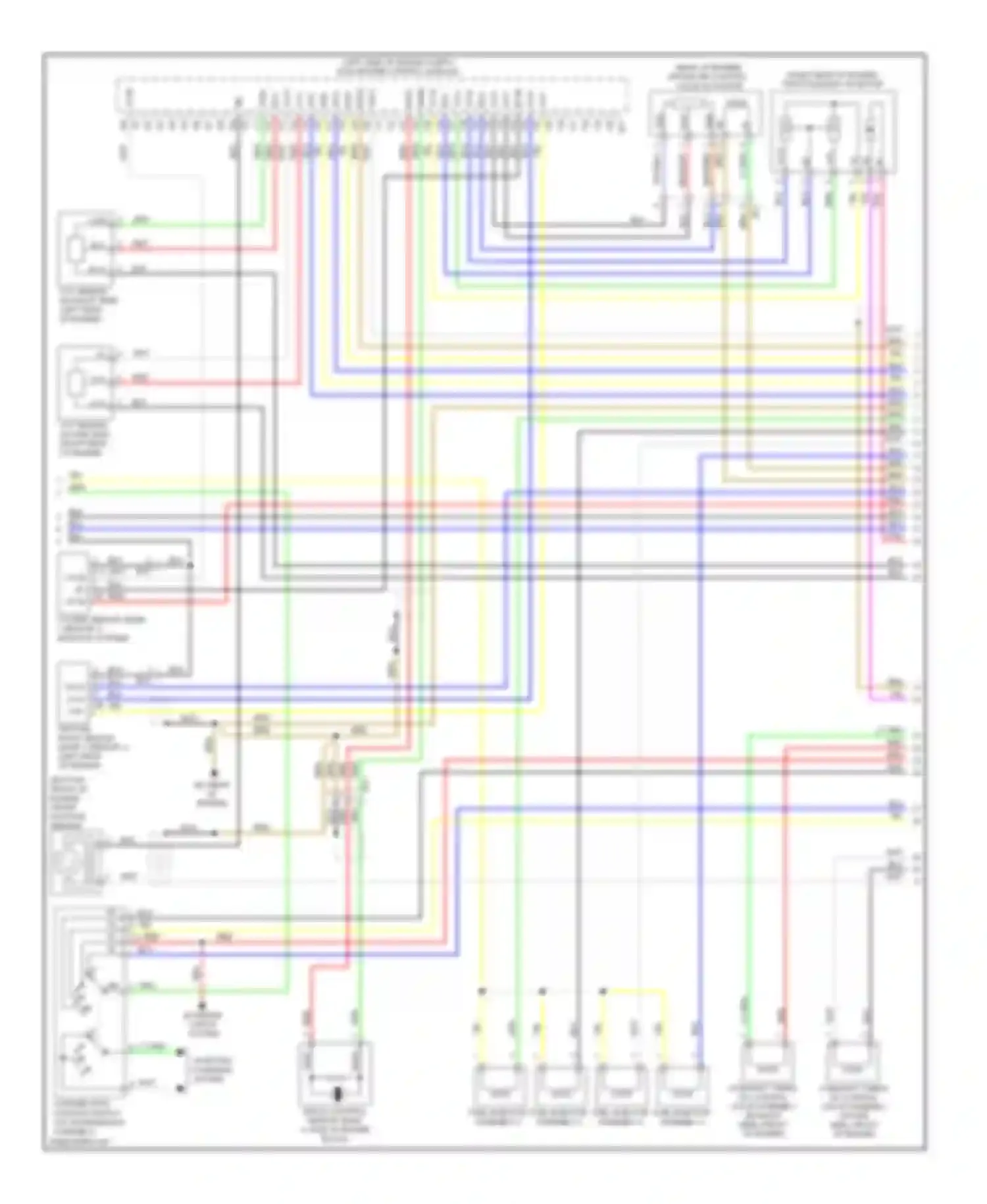 RAV4 Toyota IV (2012-2015): Wiring diagram engine performance 2.5l (3 of 4)