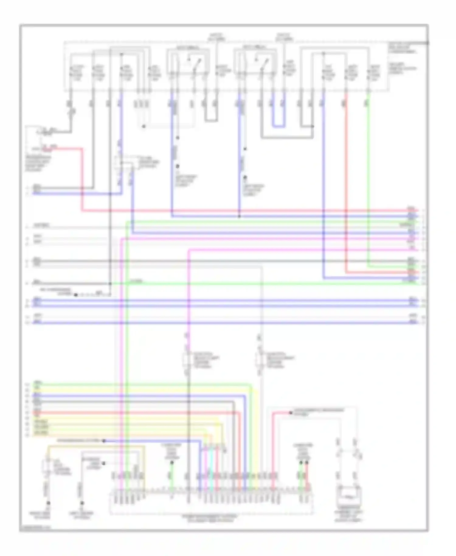 RAV4 Toyota IV (2012-2015): Wiring diagram engine performance ev (3 of 9)