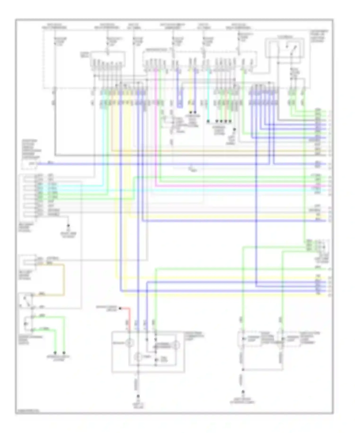 RAV4 Toyota IV (2012-2015): Exterior lamps circuit, ev (1 of 3)