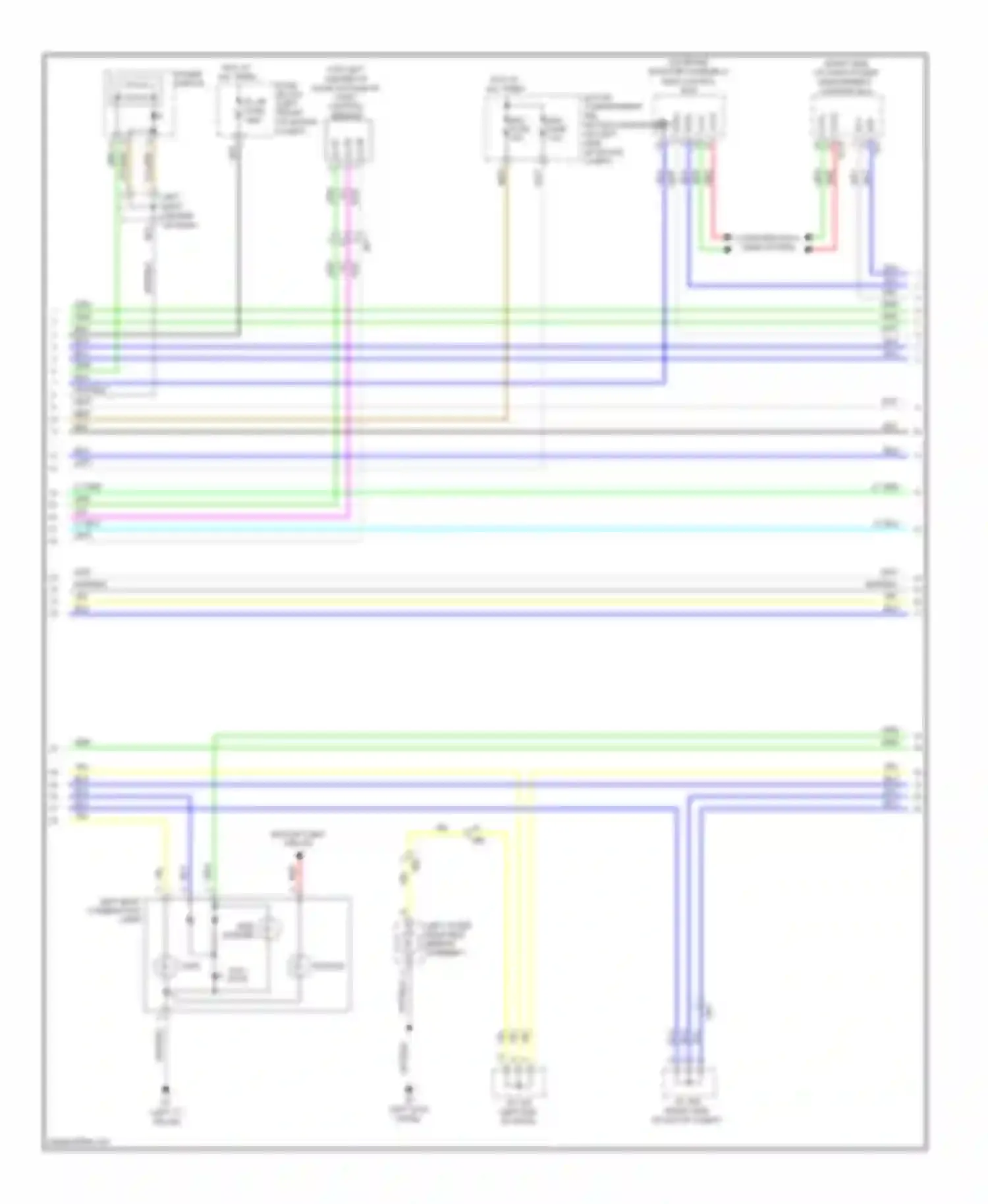 RAV4 Toyota IV (2012-2015): Exterior lamps circuit, ev (2 of 3)