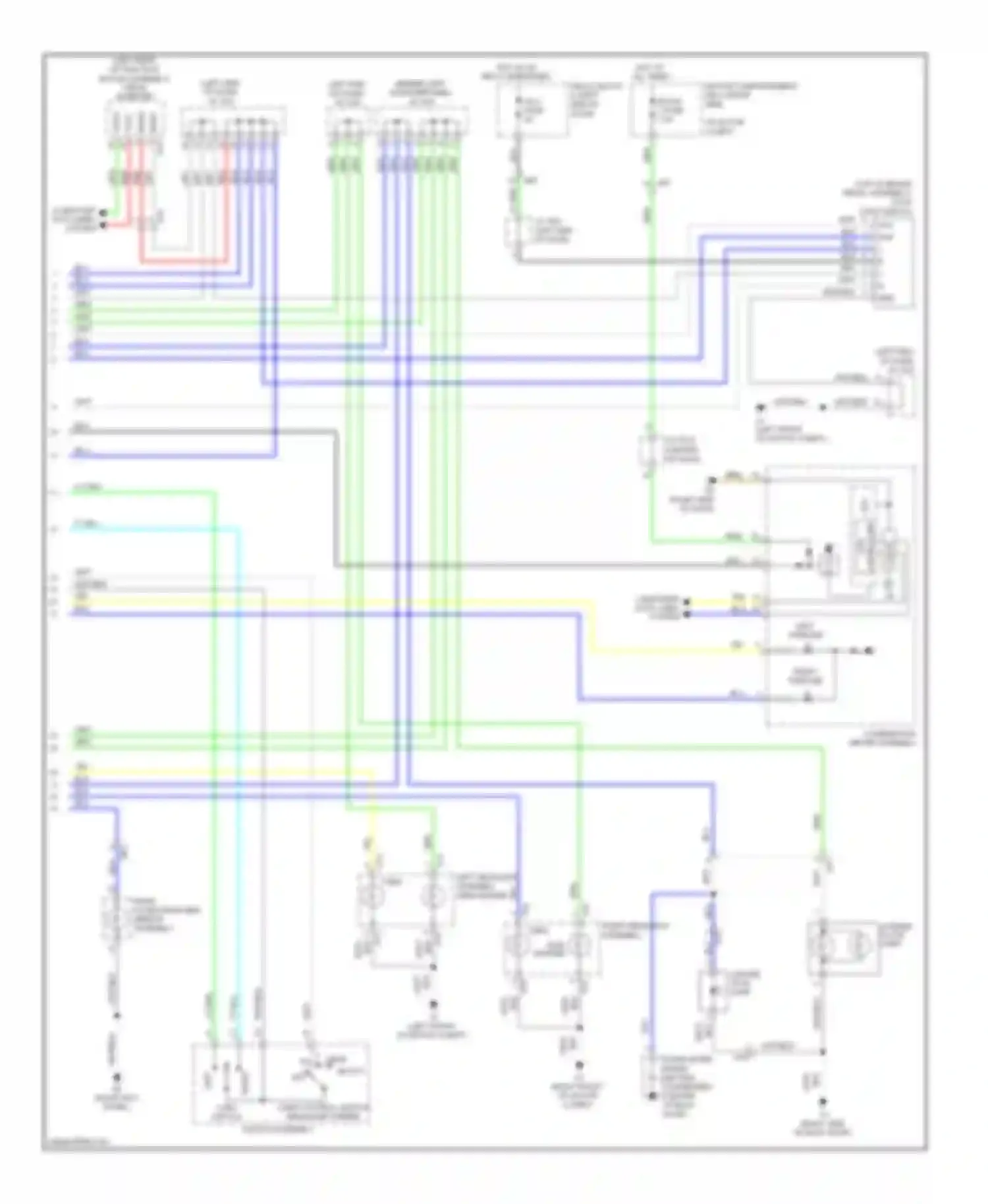 RAV4 Toyota IV (2012-2015): Exterior lamps circuit, ev (3 of 3)