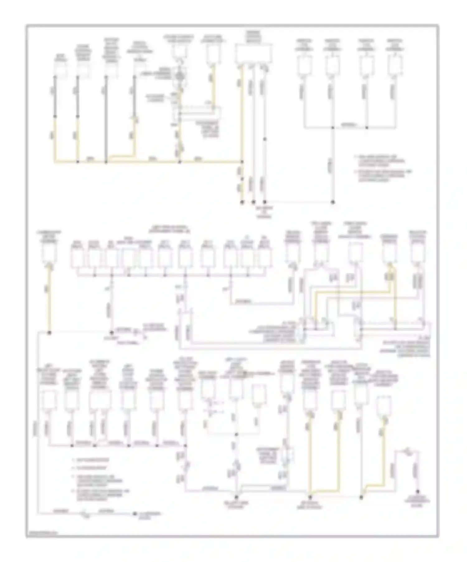 RAV4 Toyota IV (2012-2015): Ground distribution circuit, except ev (2 of 4)