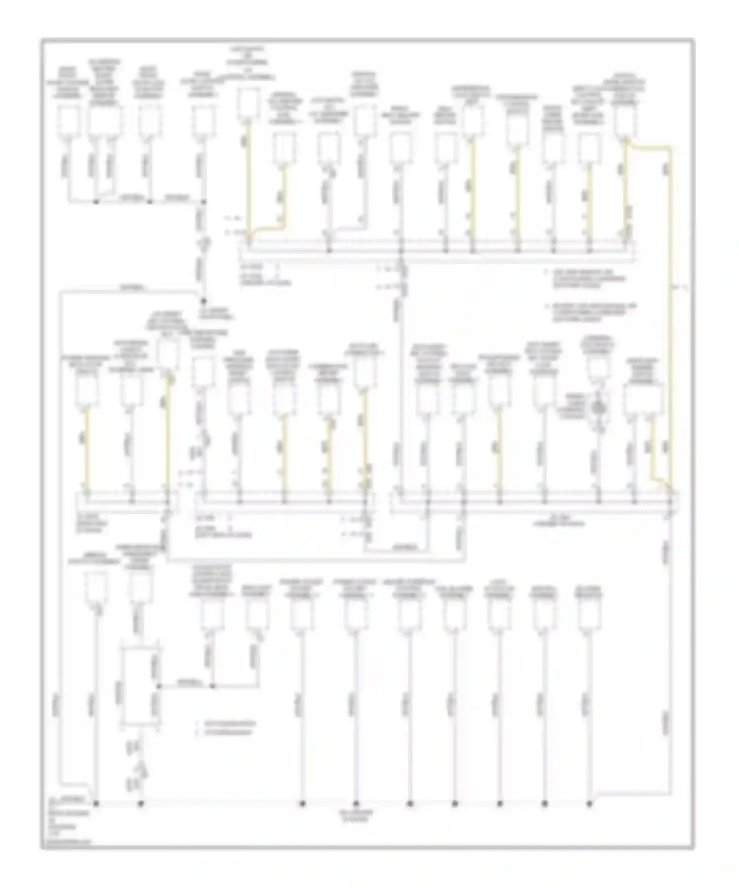 RAV4 Toyota IV (2012-2015): Ground distribution circuit, except ev (3 of 4)