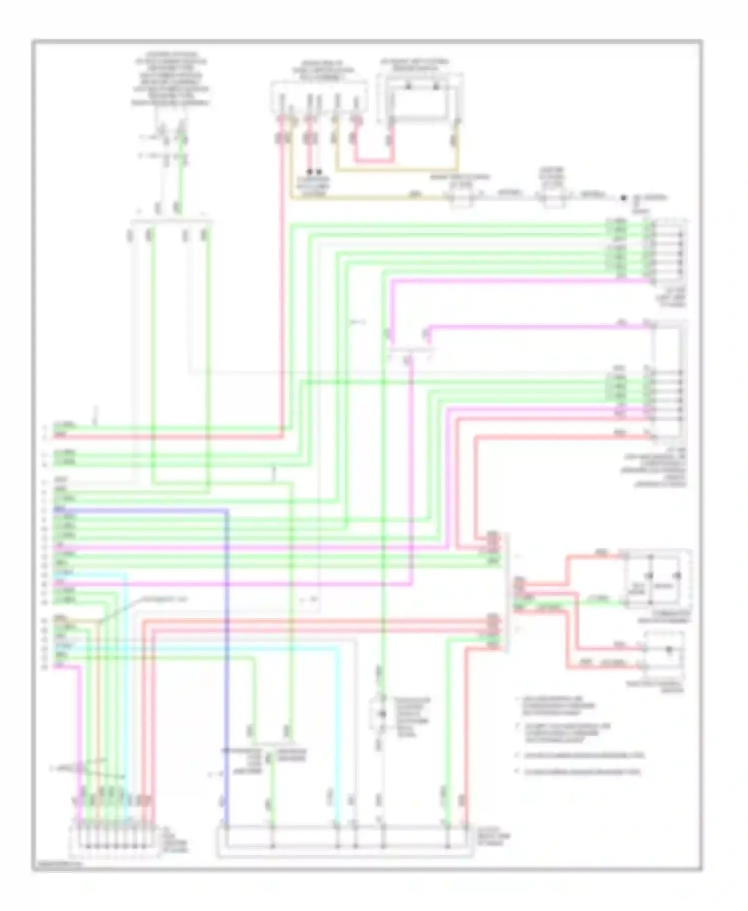 RAV4 Toyota IV (2012-2015): Instrument illumination circuit, except ev (4 of 4)
