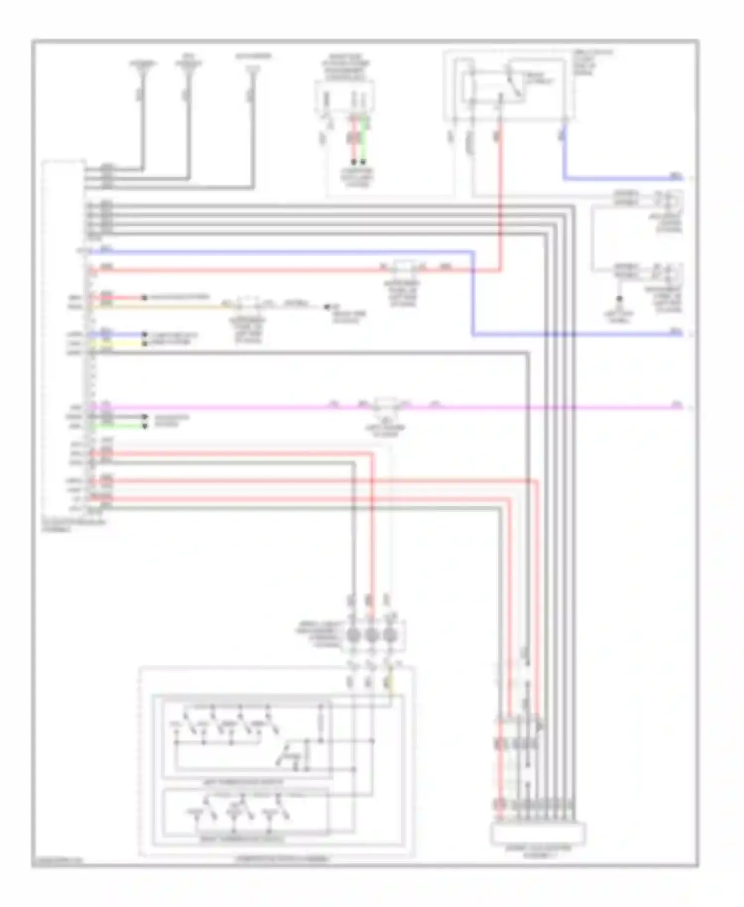 RAV4 Toyota IV (2012-2015): Navigation circuit, ev (1 of 3)