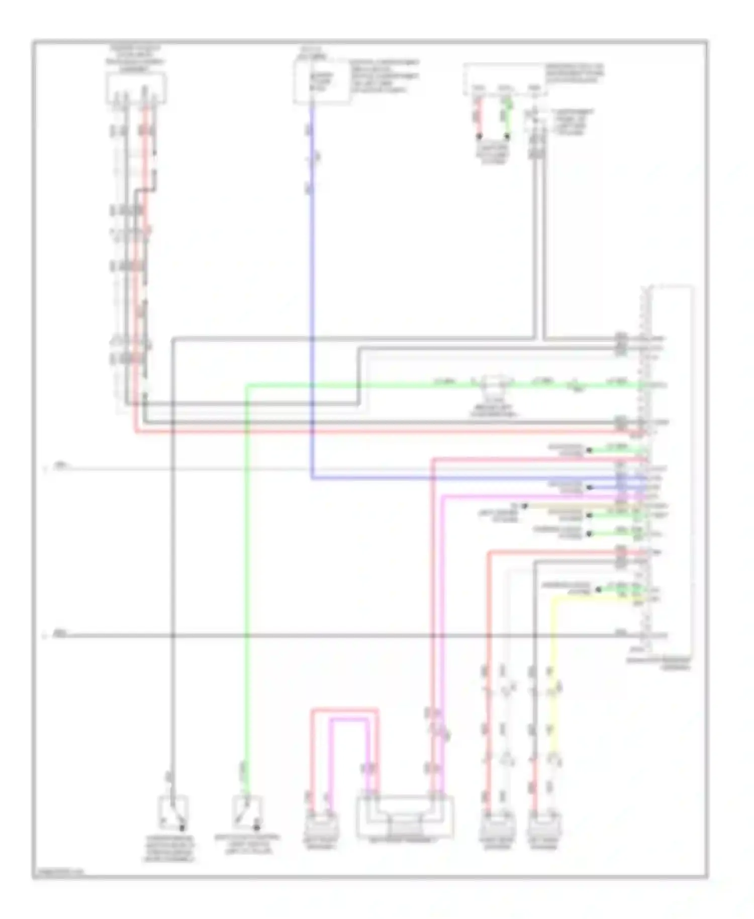 RAV4 Toyota IV (2012-2015): Navigation circuit, ev (3 of 3)