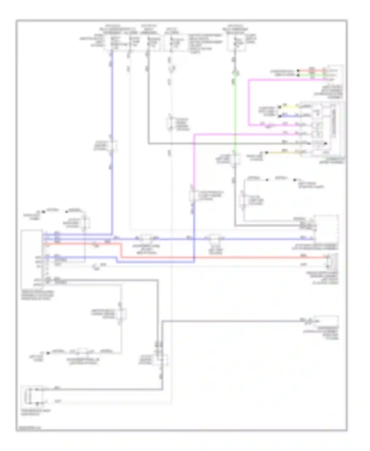 RAV4 Toyota IV (2012-2015): Vehicle proximity notification circuit