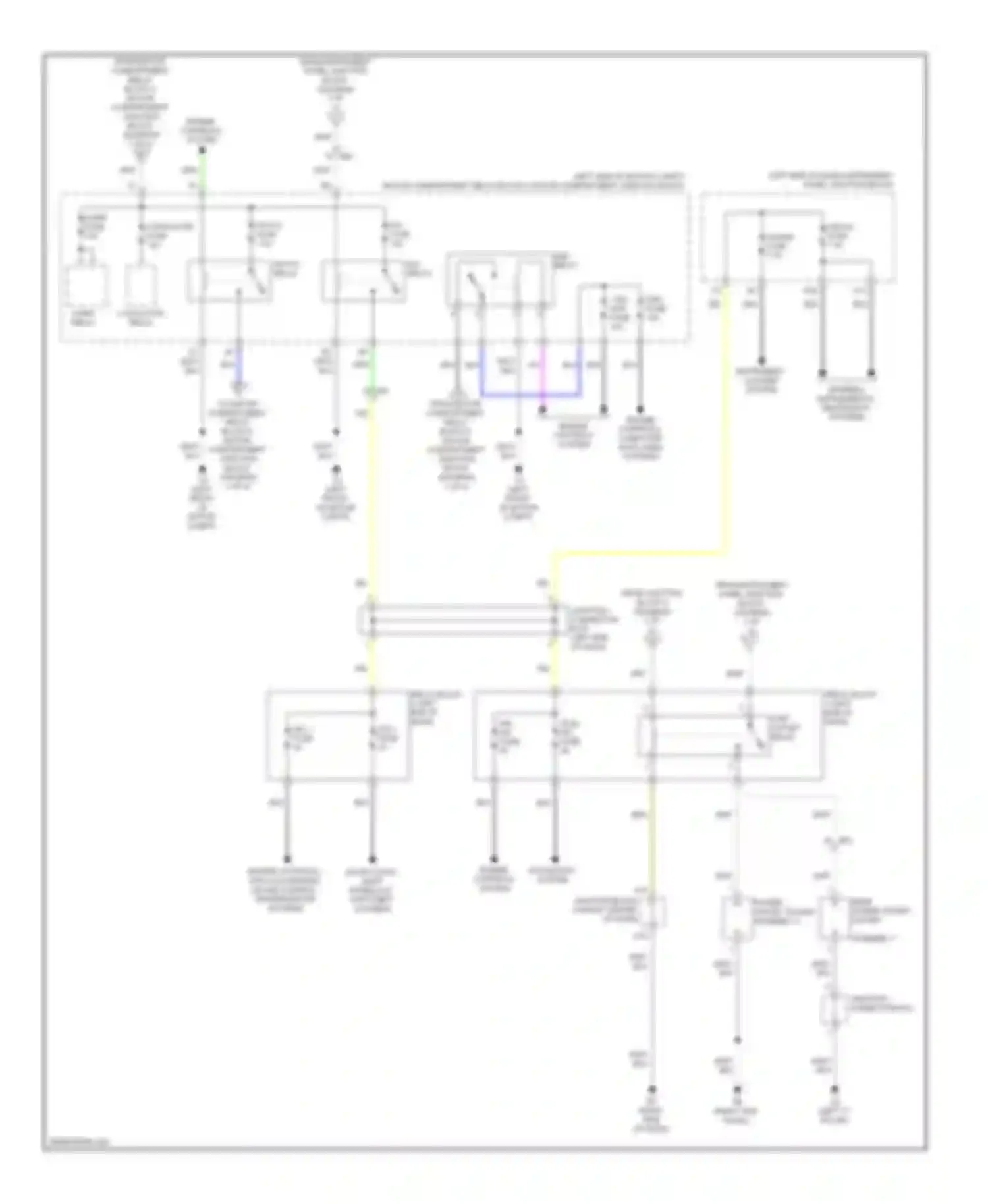 RAV4 Toyota IV (2012-2015): Power distribution circuit, ev (4 of 4)