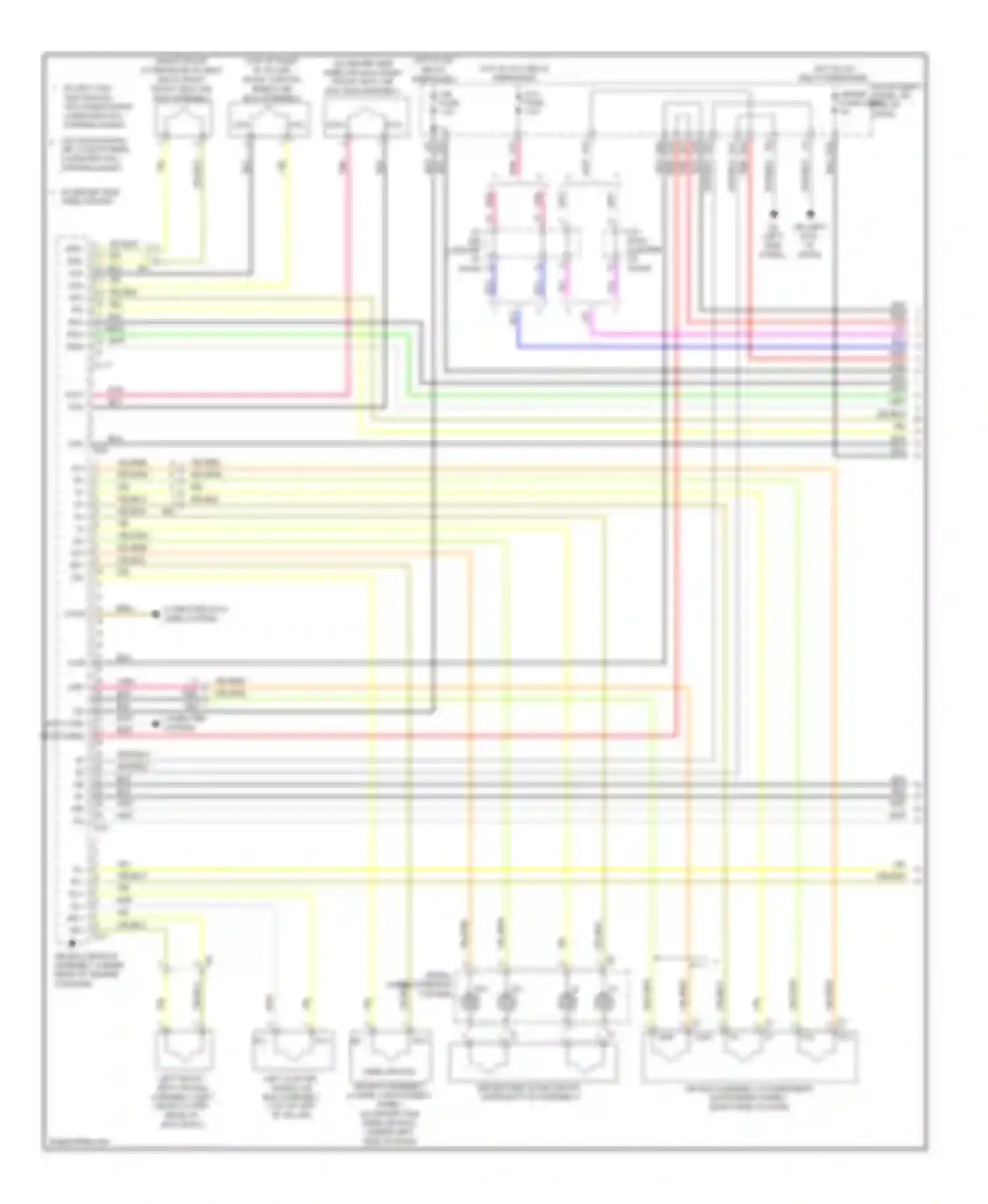 RAV4 Toyota IV (2012-2015): Supplemental restraints circuit, except ev (1 of 3)