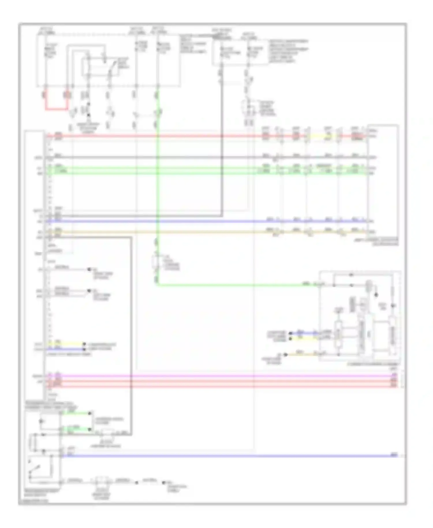 RAV4 Toyota IV (2012-2015): Ev, transmission circuit (1 of 2)