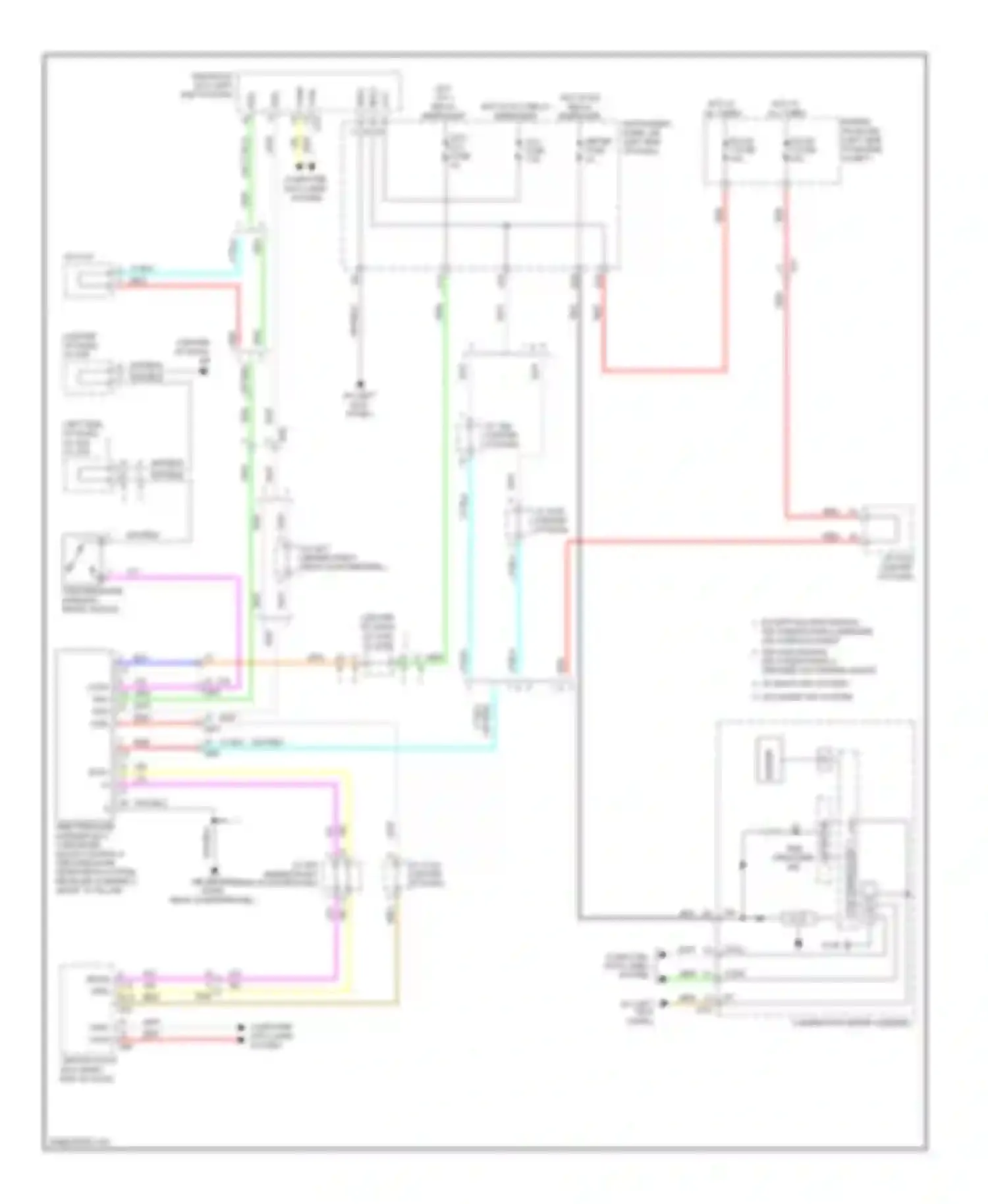 RAV4 Toyota IV (2012-2015): Tire pressure monitoring circuit, except ev