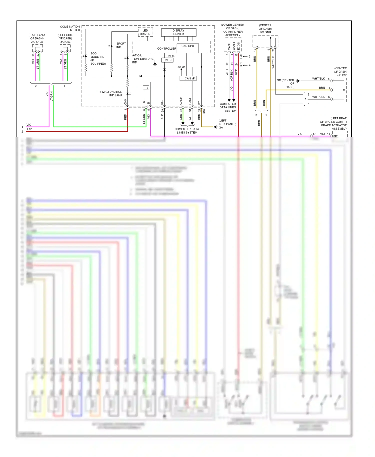 Toyota RAV4 IV (2012-2015) can cpu controller wiring diagram  (1 of 1)