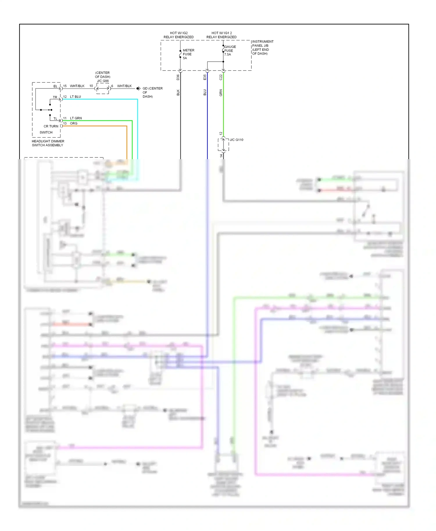 Toyota RAV4 IV (2012-2015) computer data lines system wiring diagram  (51 of 110)