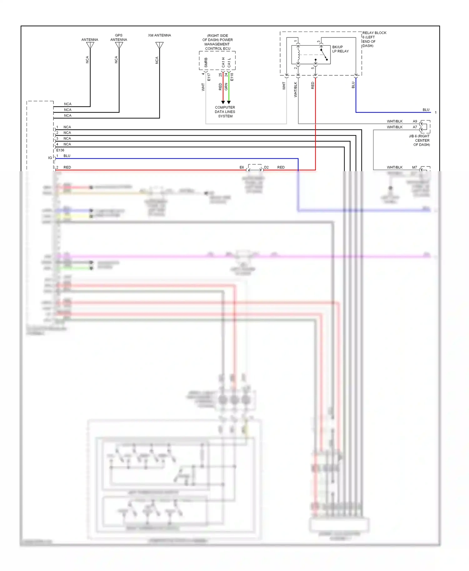 Toyota RAV4 IV (2012-2015) computer data lines system wiring diagram  (79 of 110)