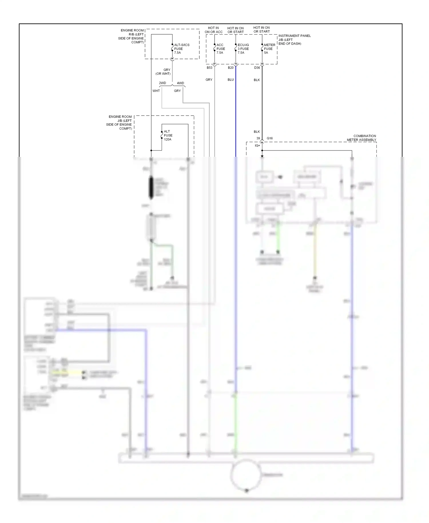 Toyota RAV4 IV (2012-2015) computer data lines system wiring diagram  (93 of 110)
