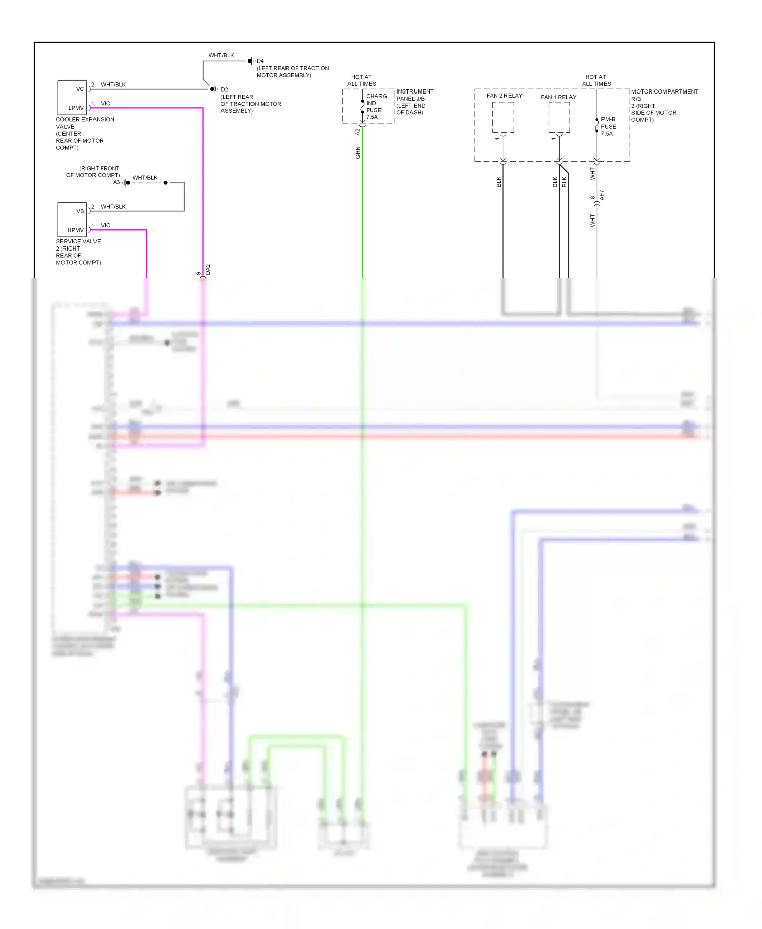 Toyota RAV4 IV (2012-2015) computer data lines system wiring diagram  (37 of 110)