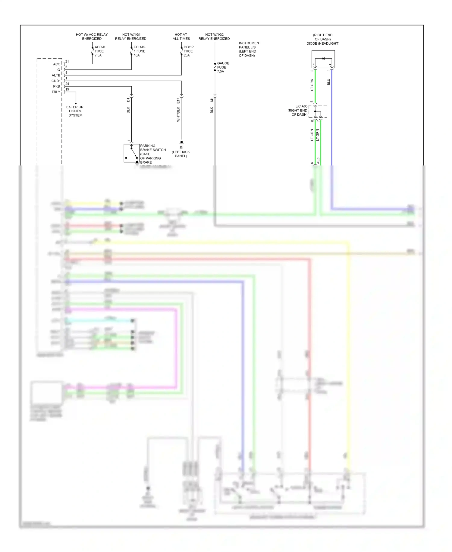 Toyota RAV4 IV (2012-2015) computer data lines wiring diagram  (2 of 5)