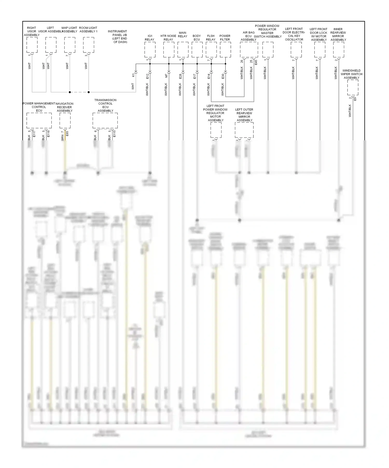 Toyota RAV4 IV (2012-2015) pattern select switch assembly wiring diagram  (2 of 4)