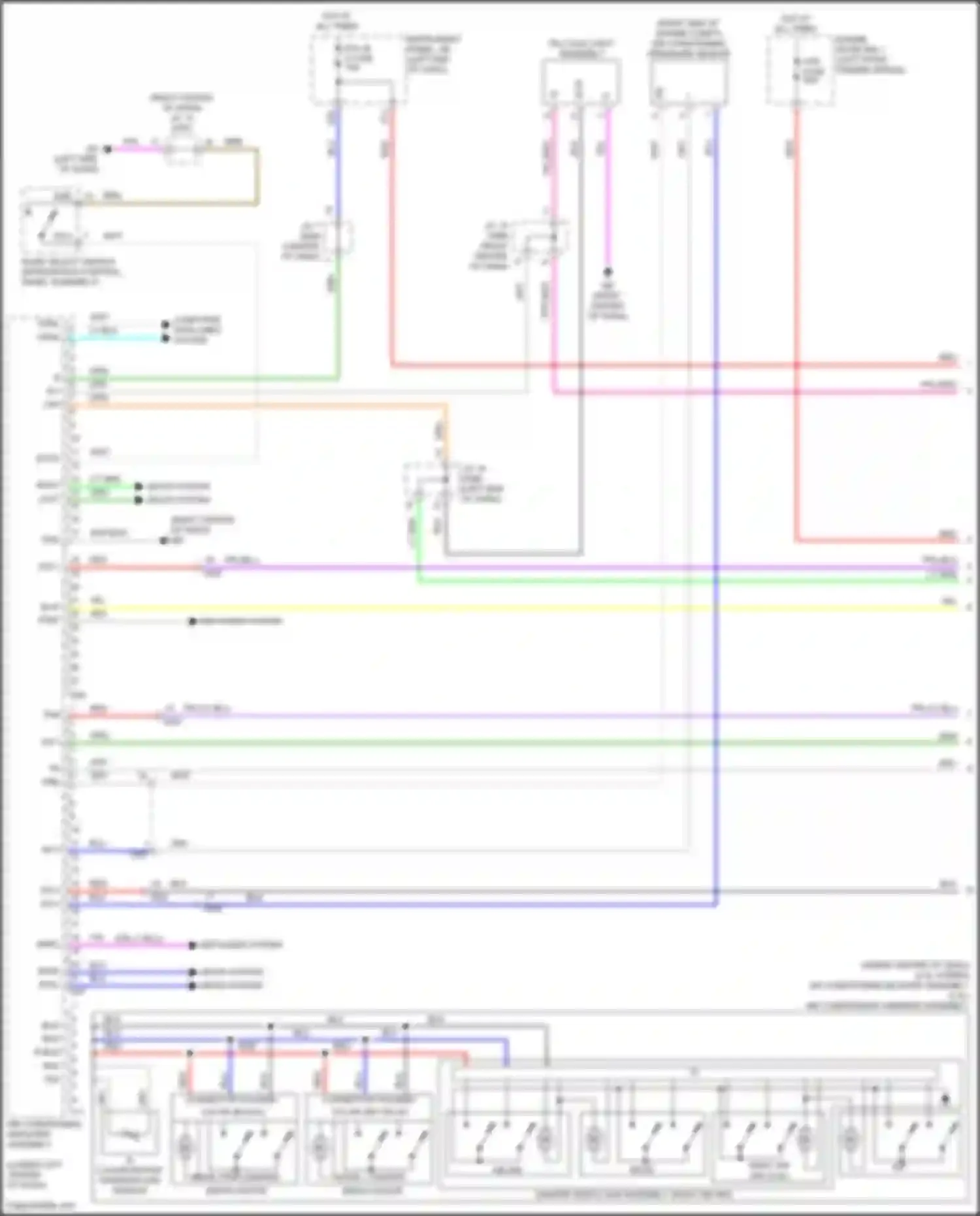 RAV4 Toyota V (2018-2024): Automatic a/c circuit (1 of 3)